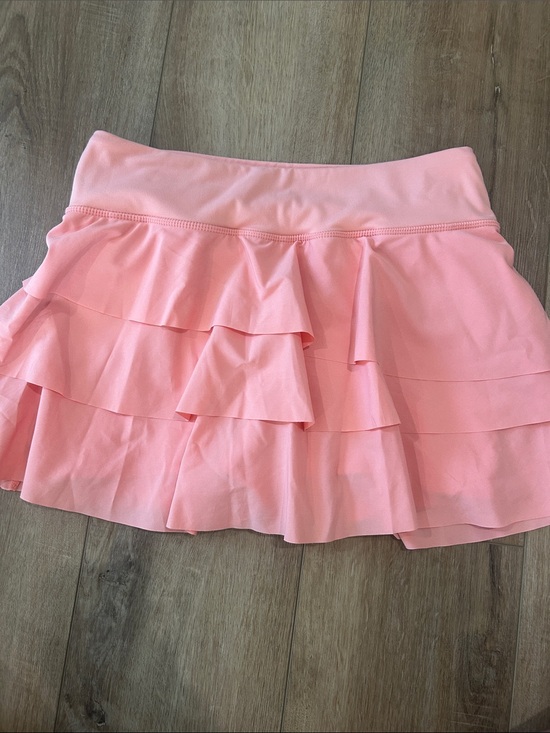JoyLab Dresses & Skirts - JoyLab | Coral Pink | Ruffle Mini Athletic Skirt